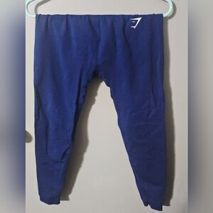 Womens Navy Blue Gymshark Leggings Size M
